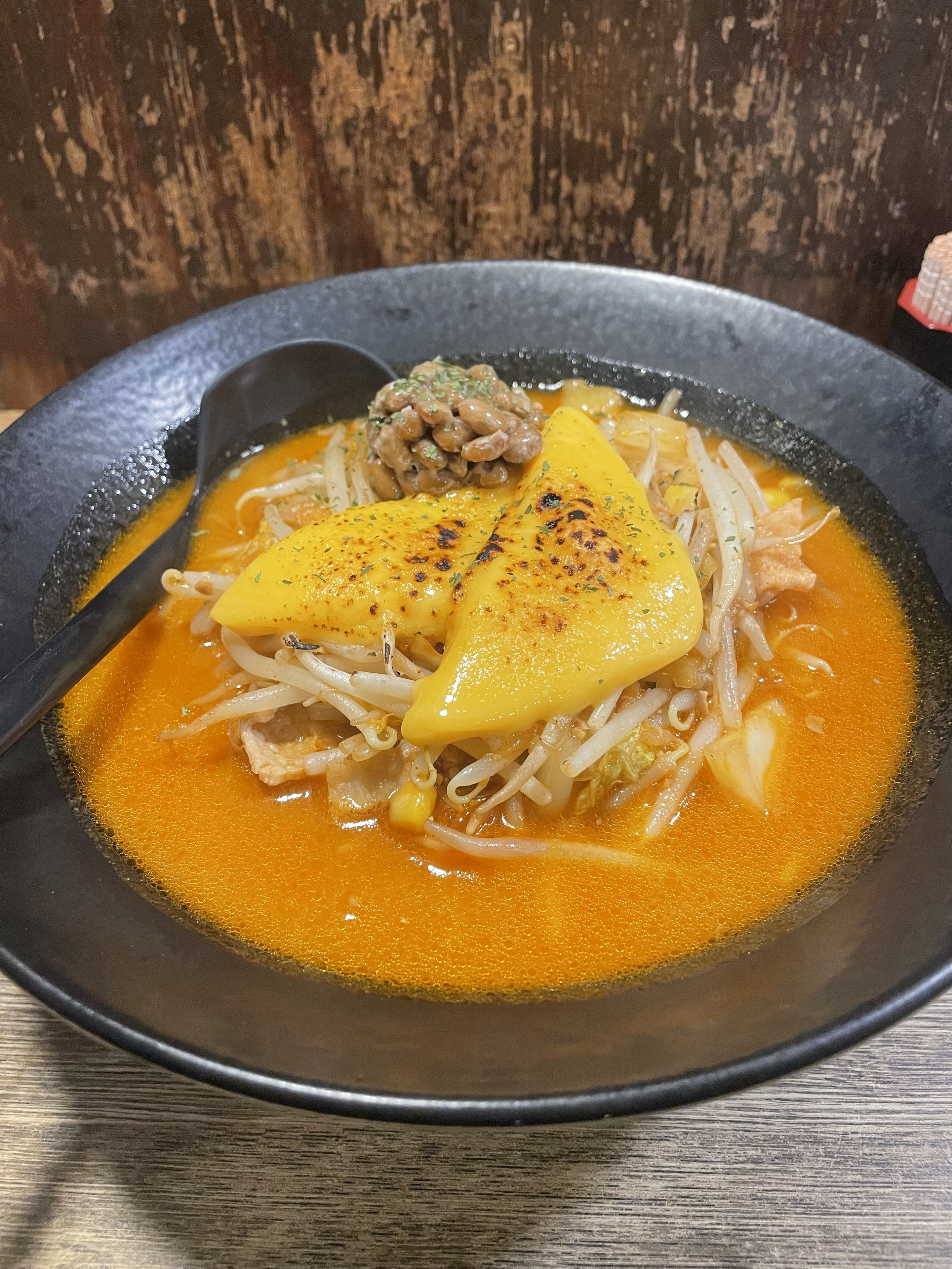 納豆キムチラーメン