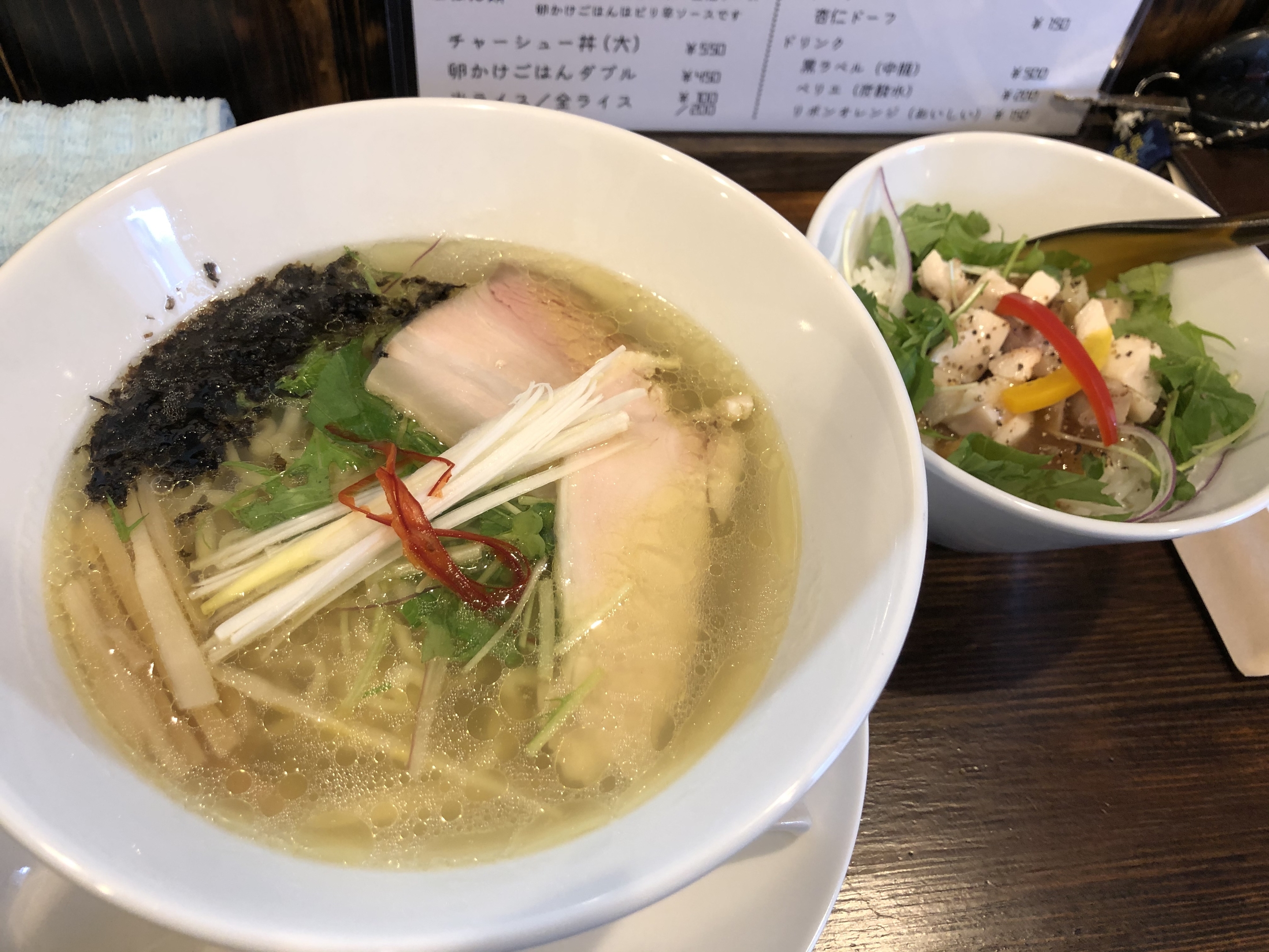 塩ラーメン